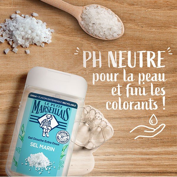 Le Petit Marseillais Le P'tit Grain de Sel Shower Gel 250ml