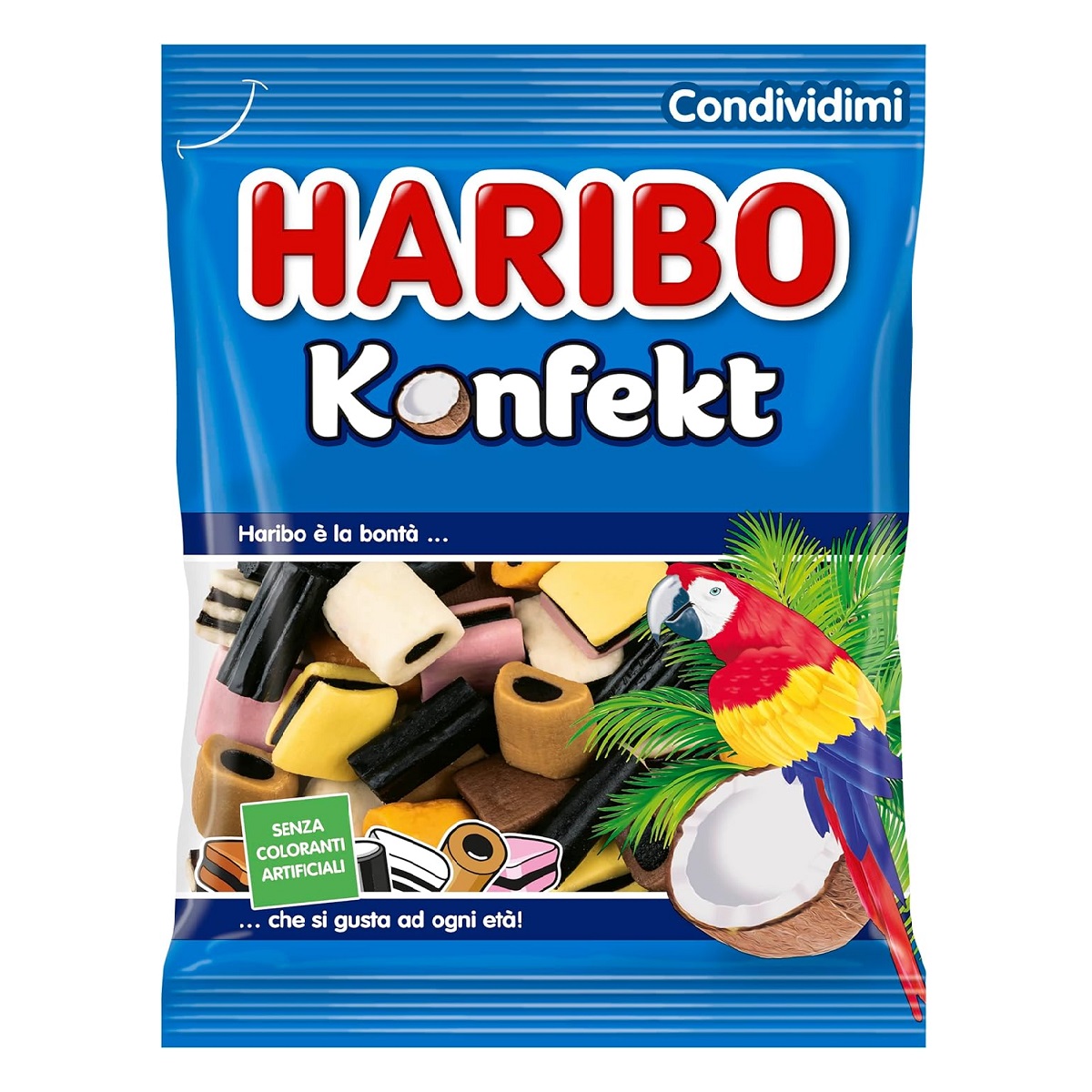 Haribo Konfekt Liquorice Sweets Busta 175g