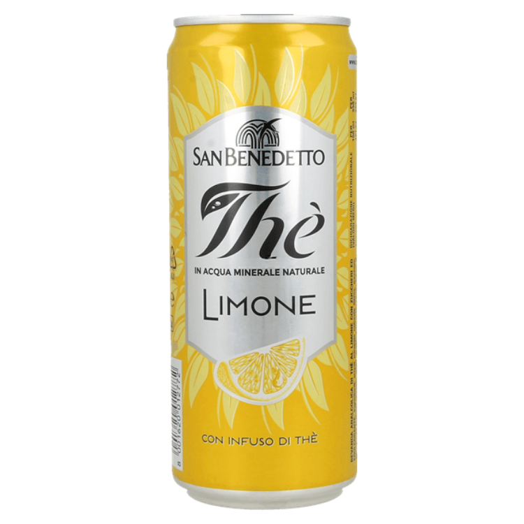 San Benedetto Thè al Limone Lemon Iced Tea Can 330ml